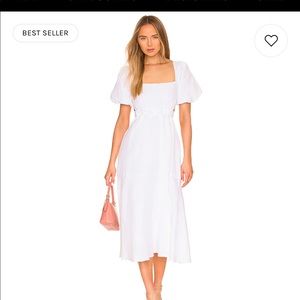 ASTR The Label Angeles Dress in White Revolve